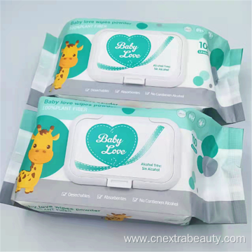 Custom Logo Spunlace Baby Tender Wipes